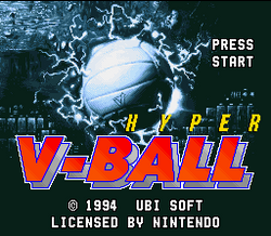 Hyper V-Ball - SNES