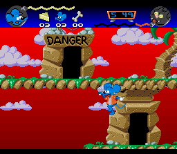 The Itchy & Scratchy Game - SNES