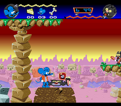 The Itchy & Scratchy Game - SNES
