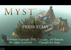Myst - Sega Saturn