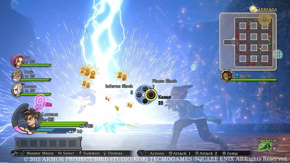 Dragon Quest Heroes: The World Tree's Woe and the Blight Below - PS3