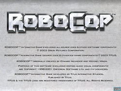 RoboCop - XBox Original