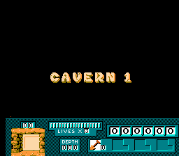 Digger T. Rock: Legend of the Lost City - NES