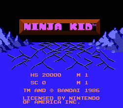 Ninja Kid - NES