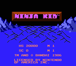 Ninja Kid - NES