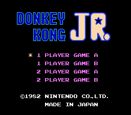 Donkey Kong Junior - NES