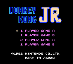 Donkey Kong Junior - NES