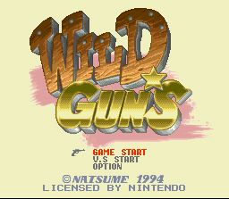 Wild Guns - SNES