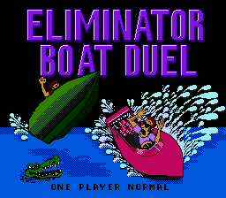 Eliminator Boat Duel - NES