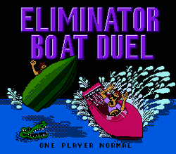 Eliminator Boat Duel - NES