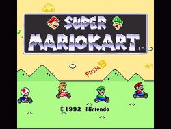 Super Mario Kart - SNES