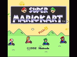 Super Mario Kart - SNES