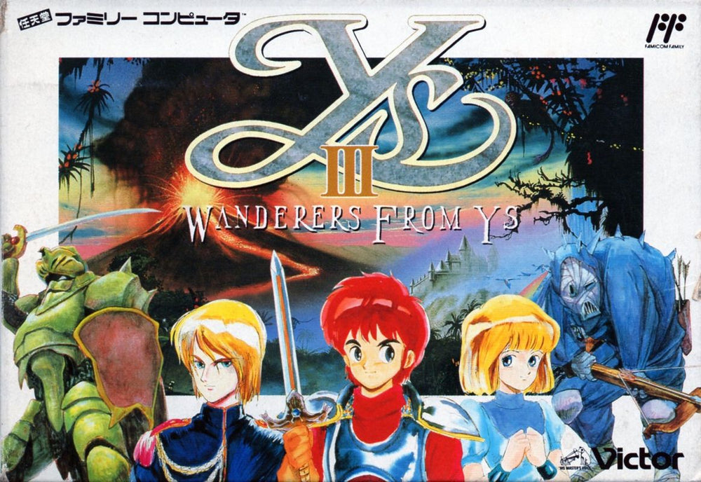 Ys III: Wanderers from Ys - NES