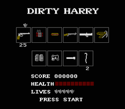 Dirty Harry - NES