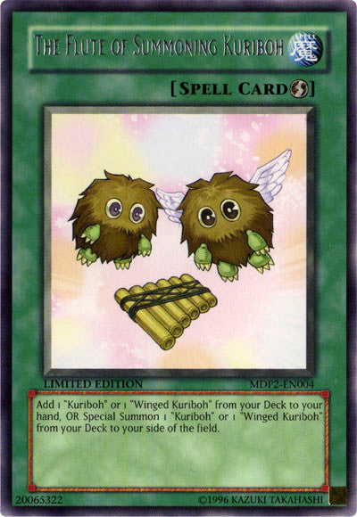 yugioh kuriboh deck The Flute of Summoning Kuriboh [MDP2-EN004] Rare