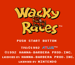 Wacky Races - NES