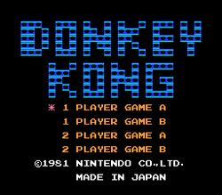 Donkey Kong - NES