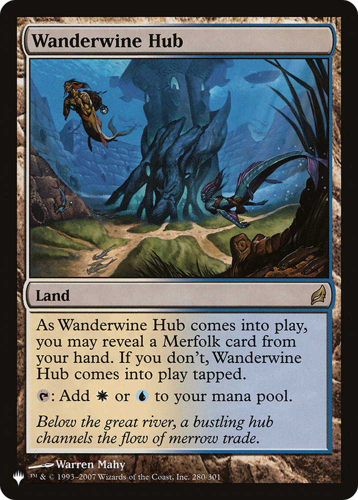Wanderwine Hub (LRW) [The List]