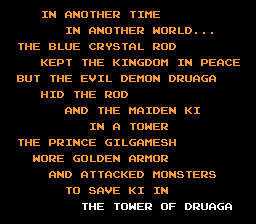 The Tower of Druaga - NES