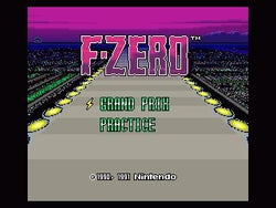 F-Zero - SNES