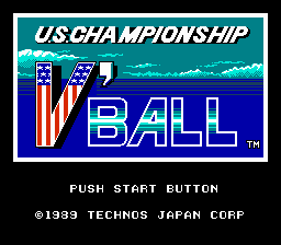 U.S. Championship V'Ball - NES