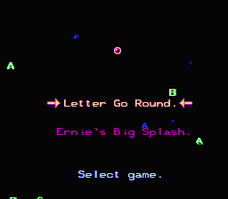 Sesame Street A B C - NES