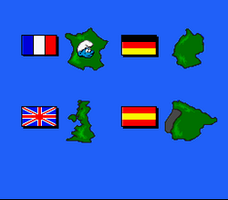 The Smurfs Travel the World - SNES