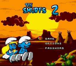 The Smurfs Travel the World - SNES