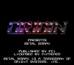 Metal Morph - SNES