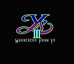 Ys III: Wanderers from Ys - NES