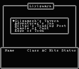Wizardry: Legacy of Llylgamyn - The Third Scenario - NES
