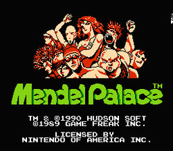 Mendel Palace - NES