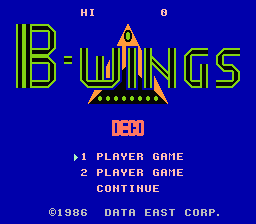 B-Wings: Battle Wings - NES