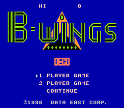 B-Wings: Battle Wings - NES