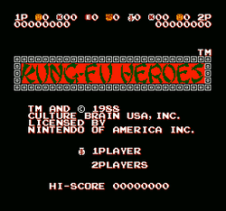 Chinese Hero - NES