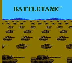 Garry Kitchen's Battletank - NES