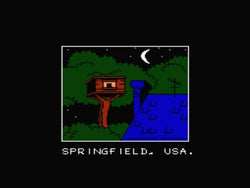 The Simpsons: Bartman Meets Radioactive Man - NES