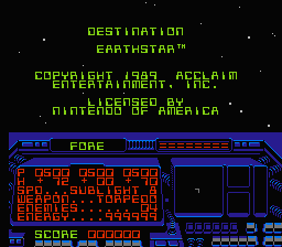 Destination Earthstar - NES