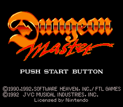 Dungeon Master - SNES