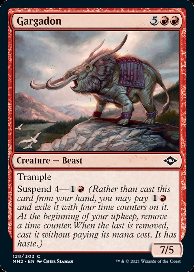 mtg modern horizons 2 card prices Gargadon [Modern Horizons 2]