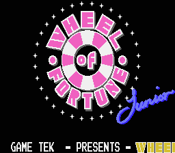 Wheel of Fortune: Junior Edition - NES