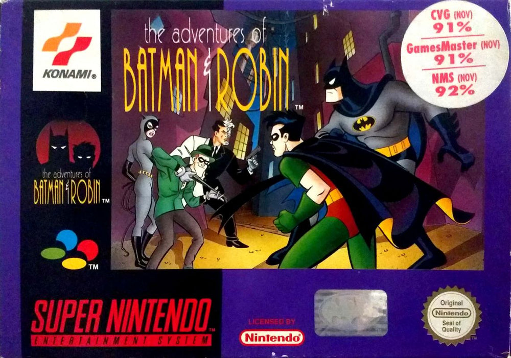 The Adventures of Batman & Robin - SNES