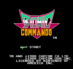 Bionic Commando - NES