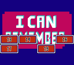Fisher-Price I Can Remember - NES