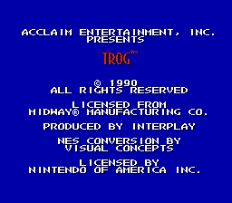 Trog! - NES