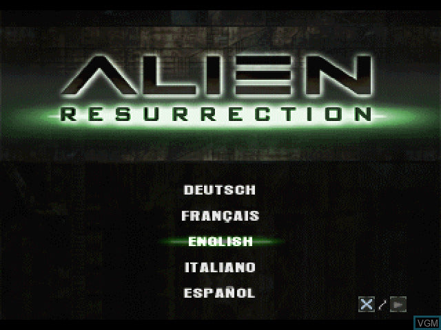 Alien Resurrection - PS1