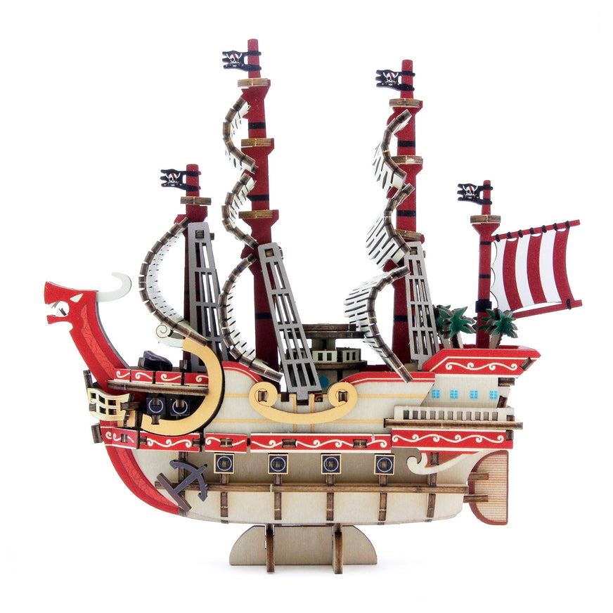 Wa-Gu-Mi Red Force - One Piece - Wooden 3D Puzzle Kit