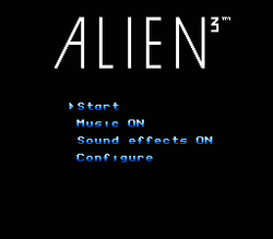 AlienÂ³ - NES