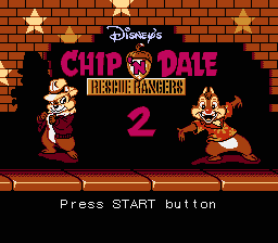 Disney's Chip 'N Dale: Rescue Rangers 2 - NES