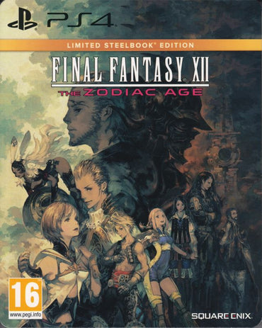 Final Fantasy XII: The Zodiac Age (Limited Steelbook Edition) - PS4